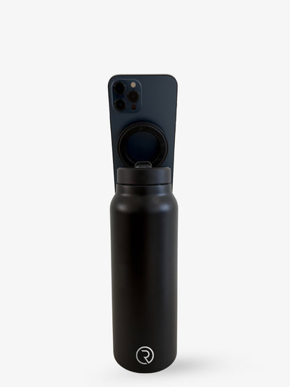 Tripod Pro Water Bottle with MagSafe Mount - 32oz/1000 ml - Black