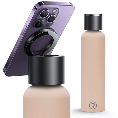 Tripod Water Bottle with MagSafe Mount - 750 ml - Pearl Cream