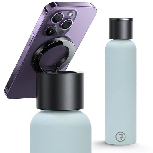 Tripod Water Bottle with MagSafe Mount - 750 ml - Mint Green