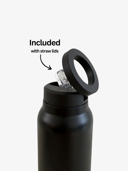 Tripod Pro Water Bottle with MagSafe Mount - 32oz/1000 ml - Black