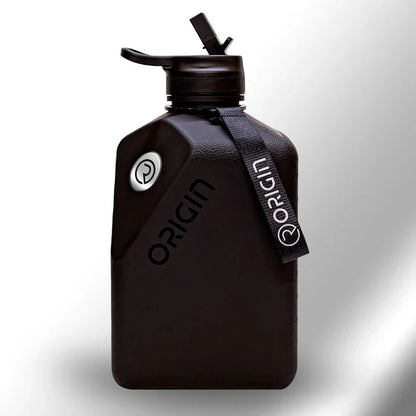 Oversized 2.7L Magnetic Tripod Water Bottle - Black