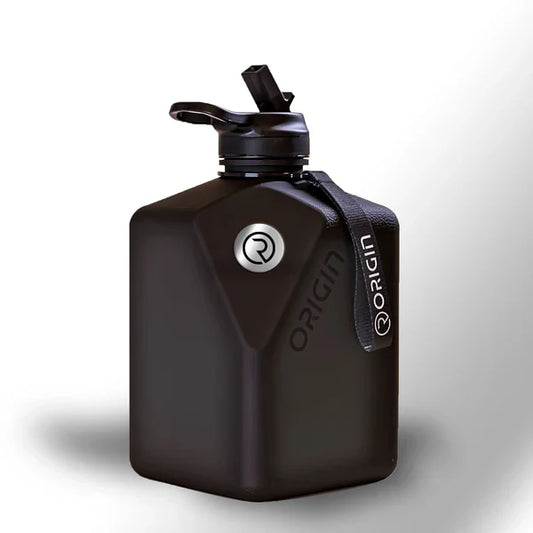 Oversized 2.7L Magnetic Tripod Water Bottle - Black