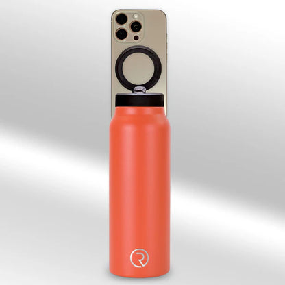 Tripod Water Bottle with MagSafe Mount - 32oz/1000 ml - Orange