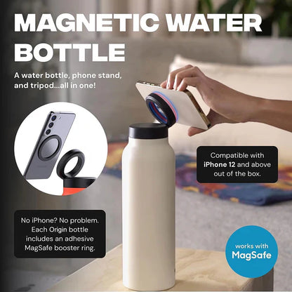 Tripod Water Bottle with MagSafe Mount - 32oz/1000 ml - Pink
