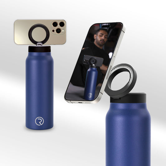 Tripod Pro Water Bottle with MagSafe Mount - 32oz/1000 ml - Blue