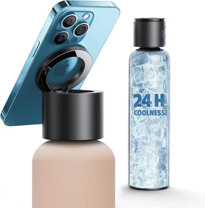 Tripod Water Bottle with MagSafe Mount - 750 ml - Pearl Cream